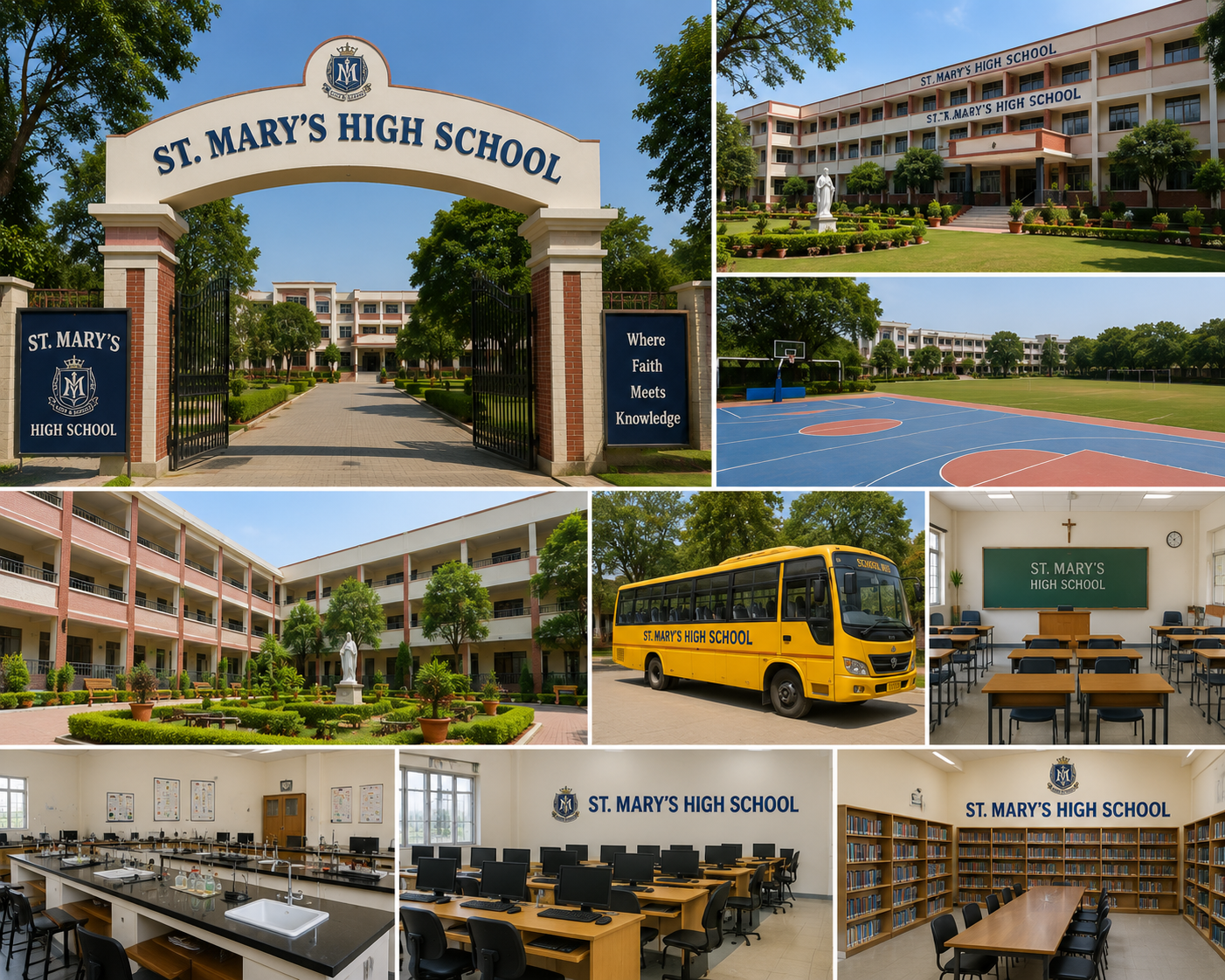 St. Mary's High School - Students and Campus